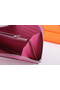 Hermes Togo Leather Perforated Zippy Wallet 9032 Roseo Replica
