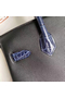 Hermes Touch Birkin 30 Bag In Noir Shiny Niloticus Crocodile Skin Replica
