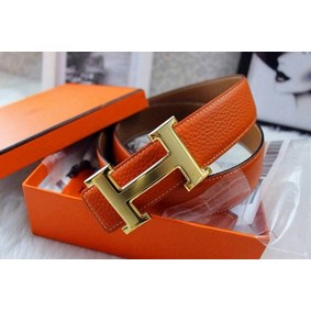 Hermes Belt HB1664 Orange Replica HMS690E83MG