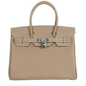 Hermes Birkin 30CM Tote Bags Smooth Togo Leather Dark Grey Top Replica HMS7QEXC7P2