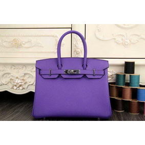 Hermes Birkin 35CM 30CM Tote Bag Original Leather HB35O Lavender HMSY4MFUVYW