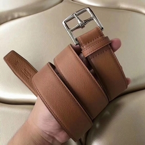 Hermes Etriviere 40 Belt In Brown Epsom Leather 1:1 Replica HMS1124X843