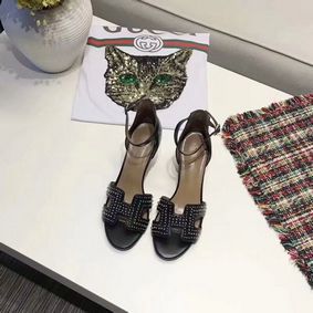 Copy Hermes Shoes HM57097 Black HMSKC1BI386