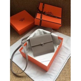 Hermes Clutch Epsom calfskin H0589 grey Replica HMSI2HL9VVC