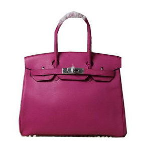 Hermes Birkin 35CM 30CM Tote Bag Lizard Leather H35H30 Rose HMSH426EJKR