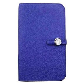 Hermes Compact Passport Holder Original Leather Wallet Royal 1:1 Replica HMS6RC4NK5S