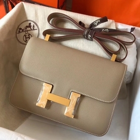 Imitation Hermes Constance 24 Handmade Bag In Tourterelle Epsom Leathe HMSY77269BT