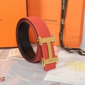 1:1 Replica Hermes Imported Belt HR1002H Watermelon Red HMS65SS8399