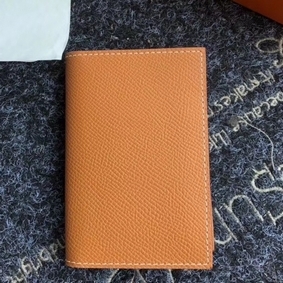 Hermes MC2 Euclide Card Holder In Gold Epsom Leather Replica HMSGBSRCOZL
