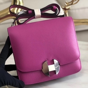 Hermes 2002 20cm Bag In Magnolia Evercolor Calfskin Top Replica HMSMBTNL43T