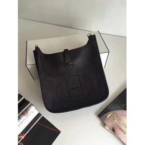 Hermes Evelyne 30cm Messenger Bag E3301 Dark Brown 1:1 Replica HMSW0123I9Z