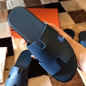 Hermes Izmir Sandals In Colvert Epsom Leather 1:1 Replica HMS14YDB3F2