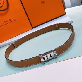 Hermes Leather Belt 24MM 26996 1:1 Replica HMS70FRM2CA