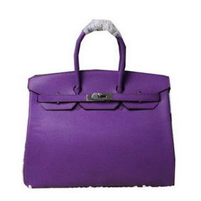 Hermes Birkin 35CM 30CM Tote Bag Lizard Leather H35H30 Violet HMSM78KG1PC