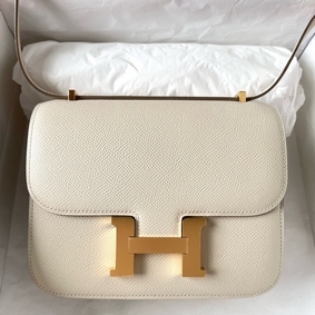 Hermes Constance 1-18 Mirror Bag In Nata Epsom Calfskin Replica HMSZ4P49GEN