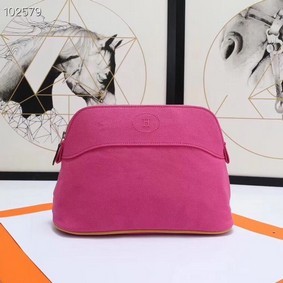 Hermes Cosmetic Bag H3699 Rose 1:1 Replica HMS7CW3PPSW