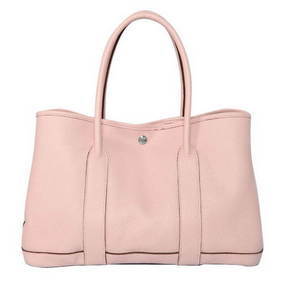 Imitation Hermes Garden Party 36CM Bag Clemence Pink HMS3025QB88