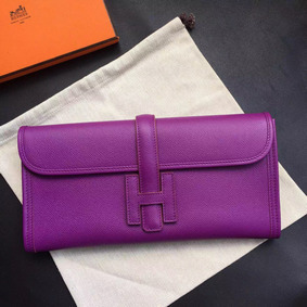 Hermes Jige Elan 29 Clutch Bag In Cyclamen Epsom Calfskin HMSR3D1I1U3