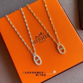 Hermes Necklace CE7880 1:1 Replica HMSKB7NF1EK