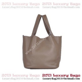 Hermes Picotin Lock PM Bag in Clemence Leather 8615 Khaki HMSQA6P52EF