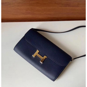 Fake Hermes Constance to go mini Bag H4088 royal blue HMS0H9GOV8C