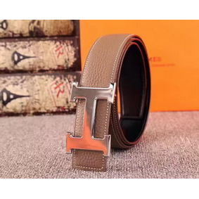 Best Quality Hermes 40mm Belt H170417 Grey HMS7310CYMJ