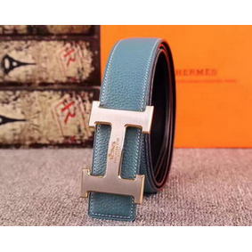 Best Quality Hermes 40mm Belt H170417 SkyBlue HMSN3EY913G