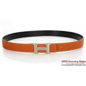 Hermes 43mm Calf Leather Belt HB106-1 Replica HMSFV6R0P5E