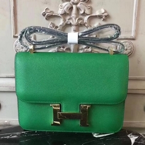 Hermes Bamboo Constance MM 24cm Epsom Leather Bag HMS7CZAVL9H