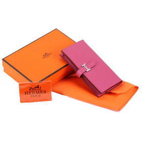 Hermes Bearn Japonaise Bi-Fold A208 Roseo 1:1 Replica HMSWJB8V6FH
