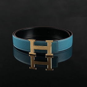 Fake Hermes Belt HB5099 Blue HMSSHLKVD2H