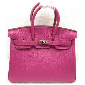 AAA Hermes Birkin 25CM Tote Bag Original Leather H25T Rose HMSTCADXJU8