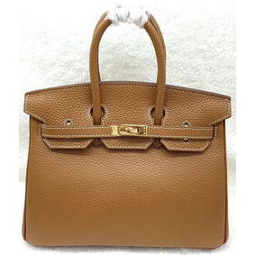 Copy Hermes Birkin 25CM Tote Bag Original Leather H25T Wheat HMS87J3CNK2
