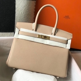 Knockoff Hermes Birkin 30cm Bag In Trench Clemence Leather GHW HMSI1O8TUOP