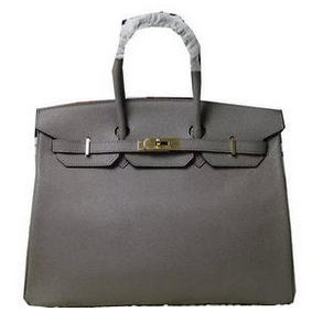 Hermes Birkin 35CM 30CM Tote Bag Lizard Leather H35H30 Grey Top Replica HMSDA8H93CB