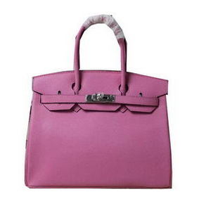 Hermes Birkin 35CM 30CM Tote Bag Lizard Leather H35H30 Pink Replica HMS30W3D55P
