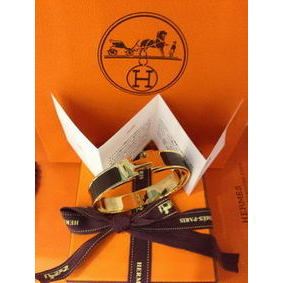 Fake Hermes Bracelet H1155 Black HMSI52YZ38T