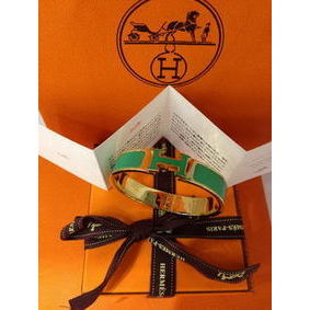Best Quality Hermes Bracelet H1155 Green_3 HMSJIW022ON