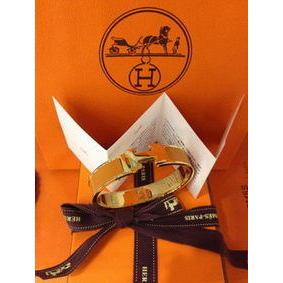 Top Replica Hermes Bracelet H1155 Orange HMS0V87PWR7