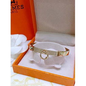 Hermes Bracelet HM2291 Rose Gold Top Replica HMSTFYF4316