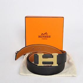 Hermes Camel Bovine Jugular Veins Belt HR1006A Gold Replica HMSI10F3MGG