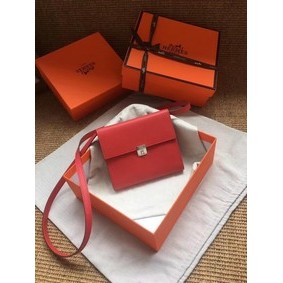 Hermes Clutch Epsom calfskin H0589 red 1:1 Replica HMSE5FUKX3E