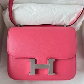 High Quality Hermes Constance 18 Handmade Bag In Rose Lipstick Evercolor Calfskin HMSY9ZBH9DM