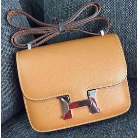 Hermes Constance Bag Calfskin Leather H9999 Wheat HMSDO5W2255