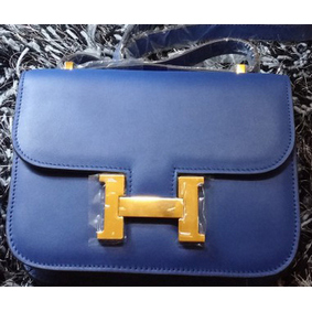 Hermes Constance Bag Smooth Leather H9998S Royal HMSKB288RQN