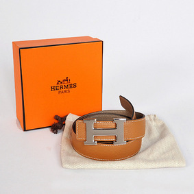 Replica Hermes Dark Gray Bovine Jugular Veins Belt HR1009B Silver HMS7J3302AH