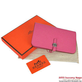 Hermes Dogon Wallet Travel Case H001 Peach Top Replica HMSD8GPIQ37