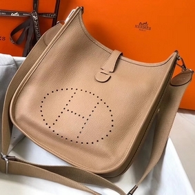 Cheap Hermes Evelyne III 29 PM Bag In Trench Clemence Leather HMS64AEH227