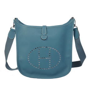 AAA Hermes Evelyne Messenger Bag H1608 Light Blue HMSJU19YV8F