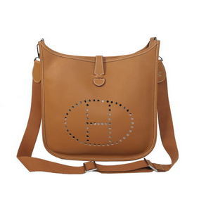 Hermes Evelyne Messenger Bag H1608 Wheat HMSPPZBE18T